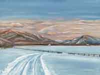 Priest in Snow